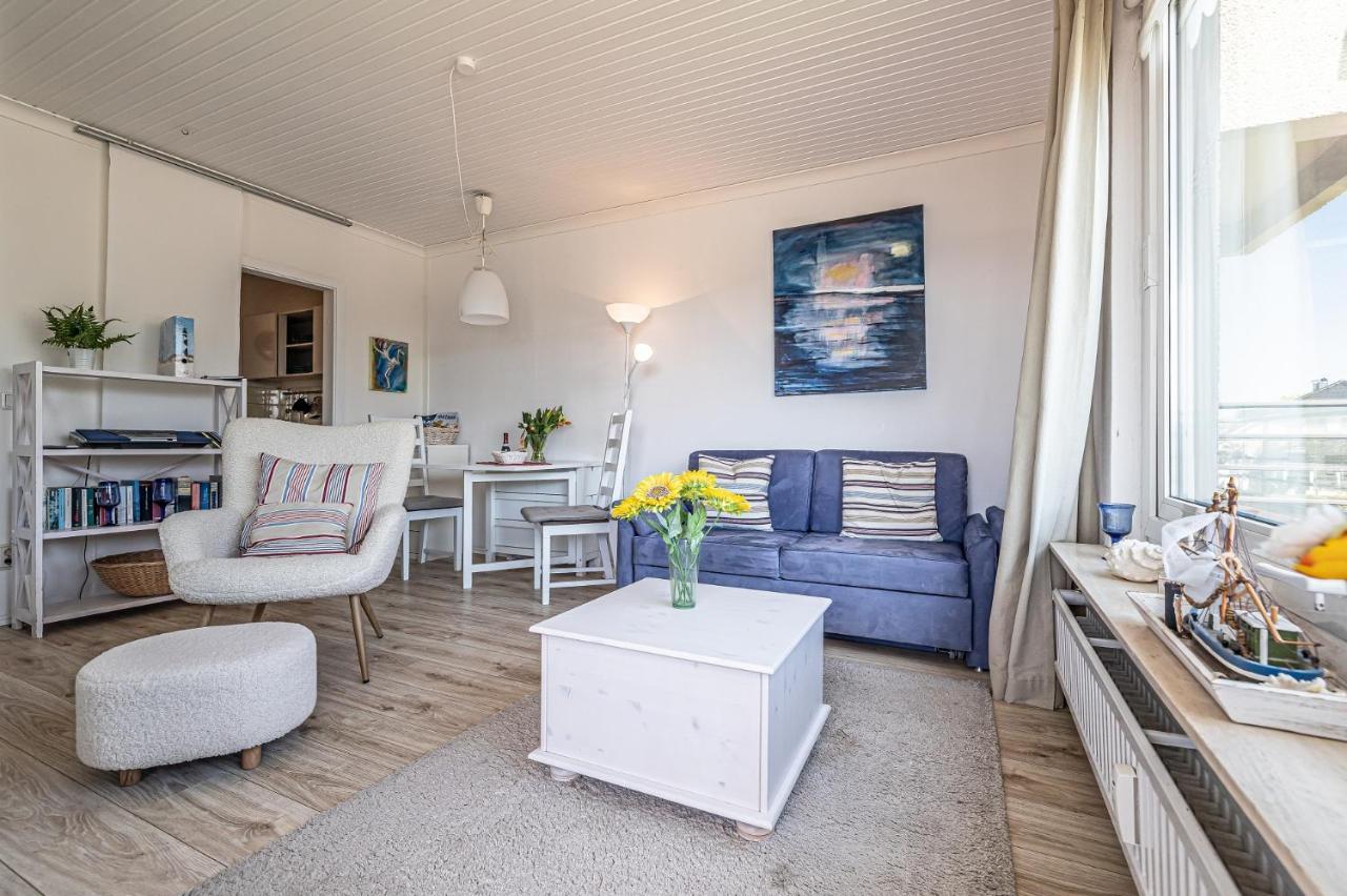 גלוקסבורג Fewo1846 - Sonne Und Meer - Kleines Studio-Apartment Mit Balkon Und Meerblick מראה חיצוני תמונה