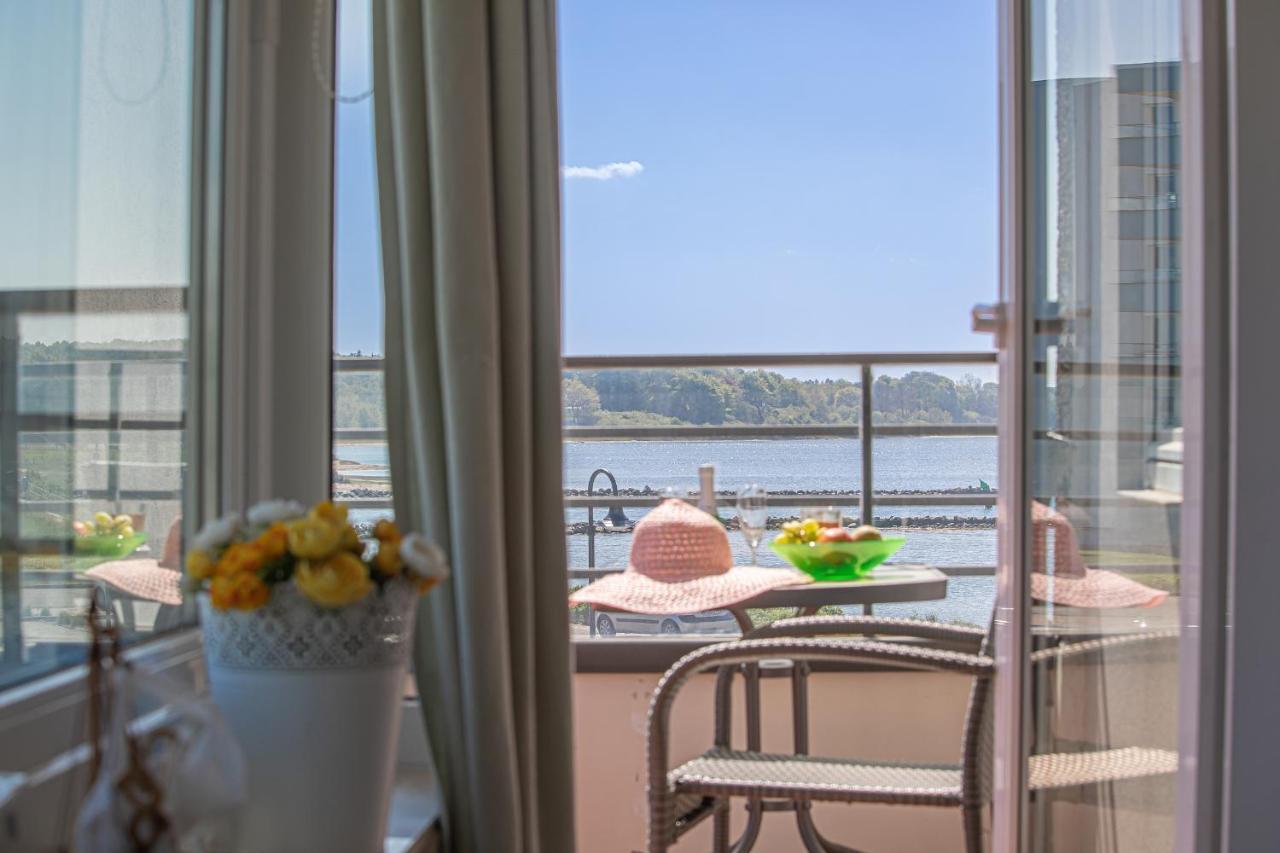 גלוקסבורג Fewo1846 - Sonne Und Meer - Kleines Studio-Apartment Mit Balkon Und Meerblick מראה חיצוני תמונה